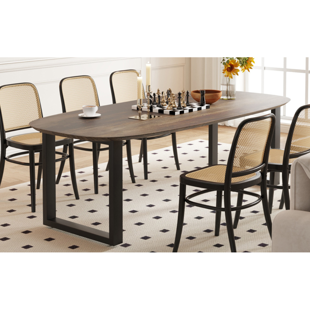 Eettafel Tommy 220CM - Tabaco - OUTLET