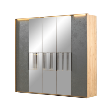 Kleerkast Milano AS 5-deur