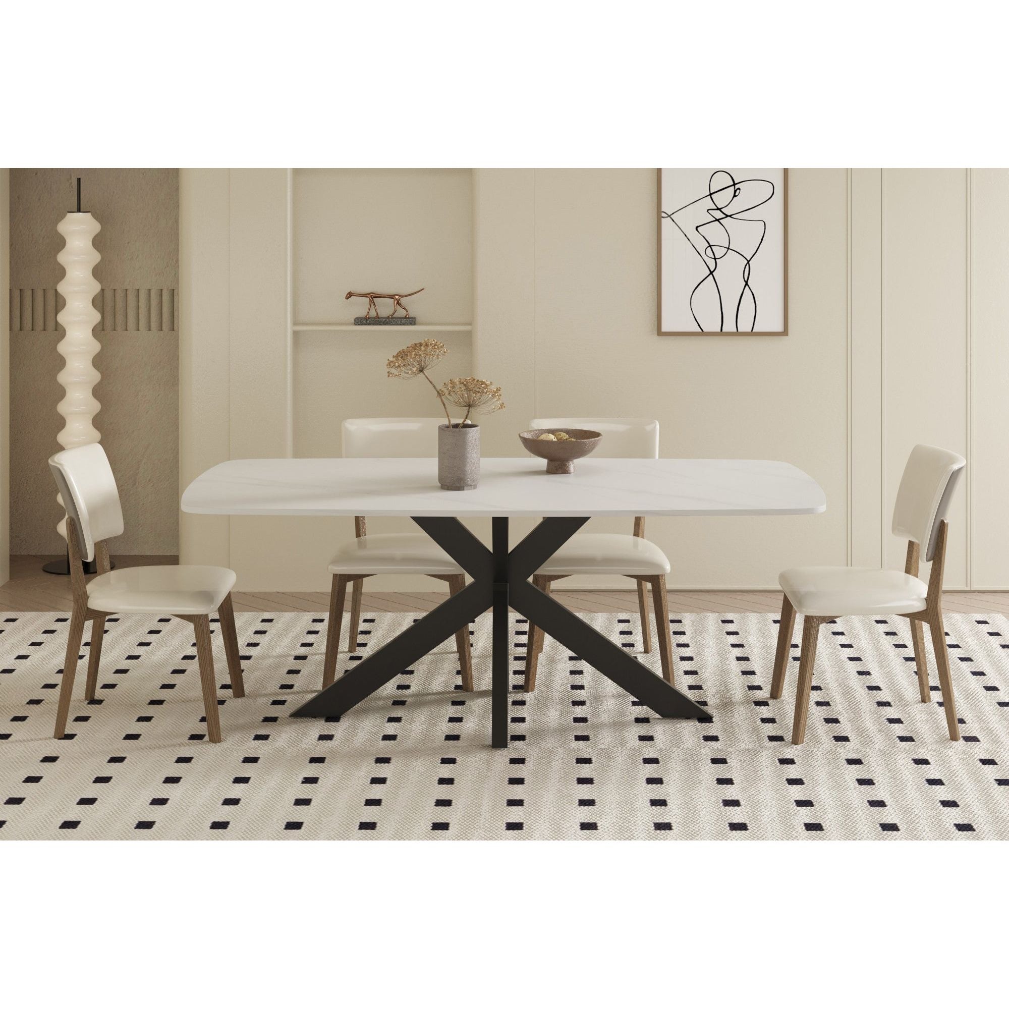 Eettafel Apollo - Wit