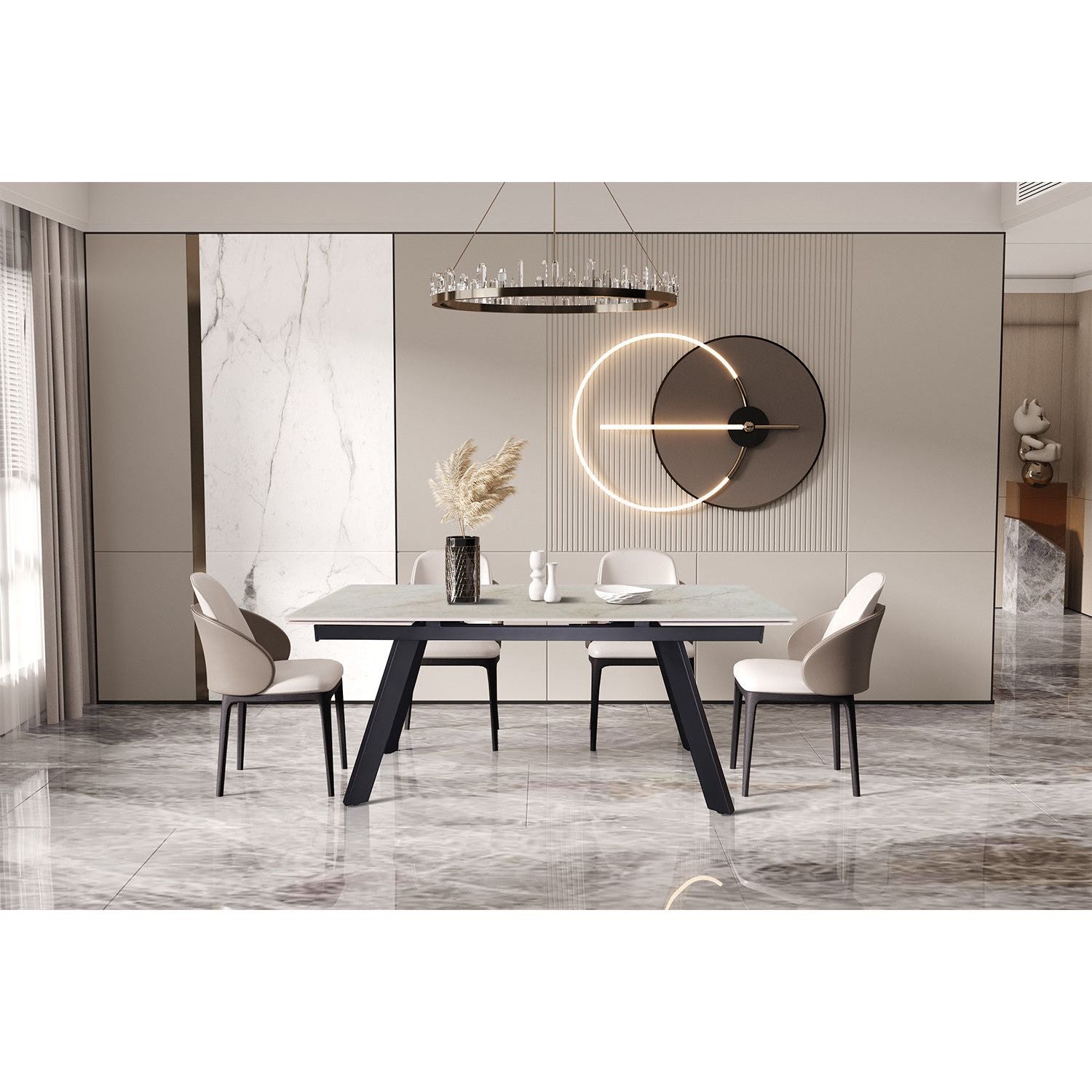 Uitschuifbare Eettafel Hera - Shakespeare