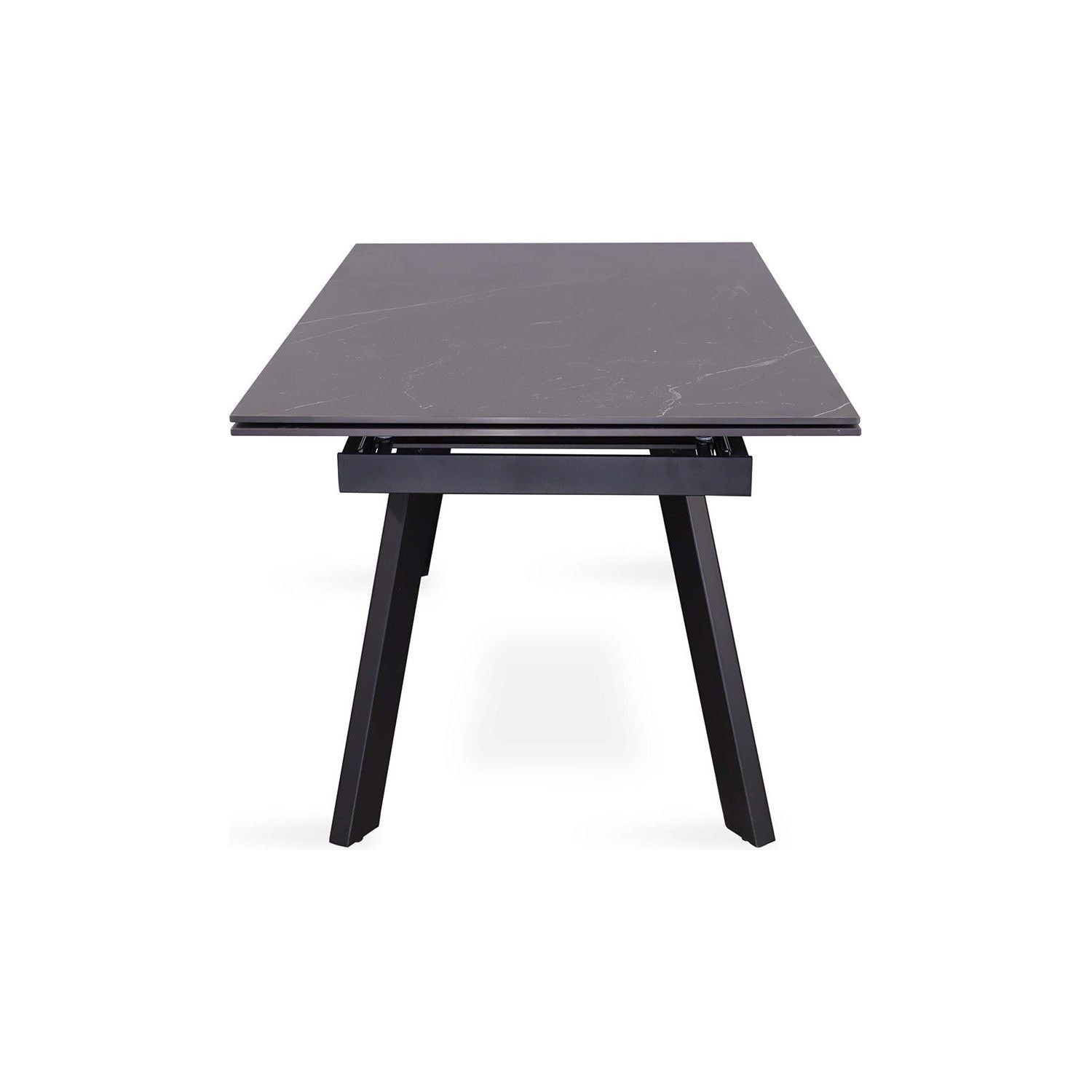 Uitschuifbare Eettafel Hera - Zwart