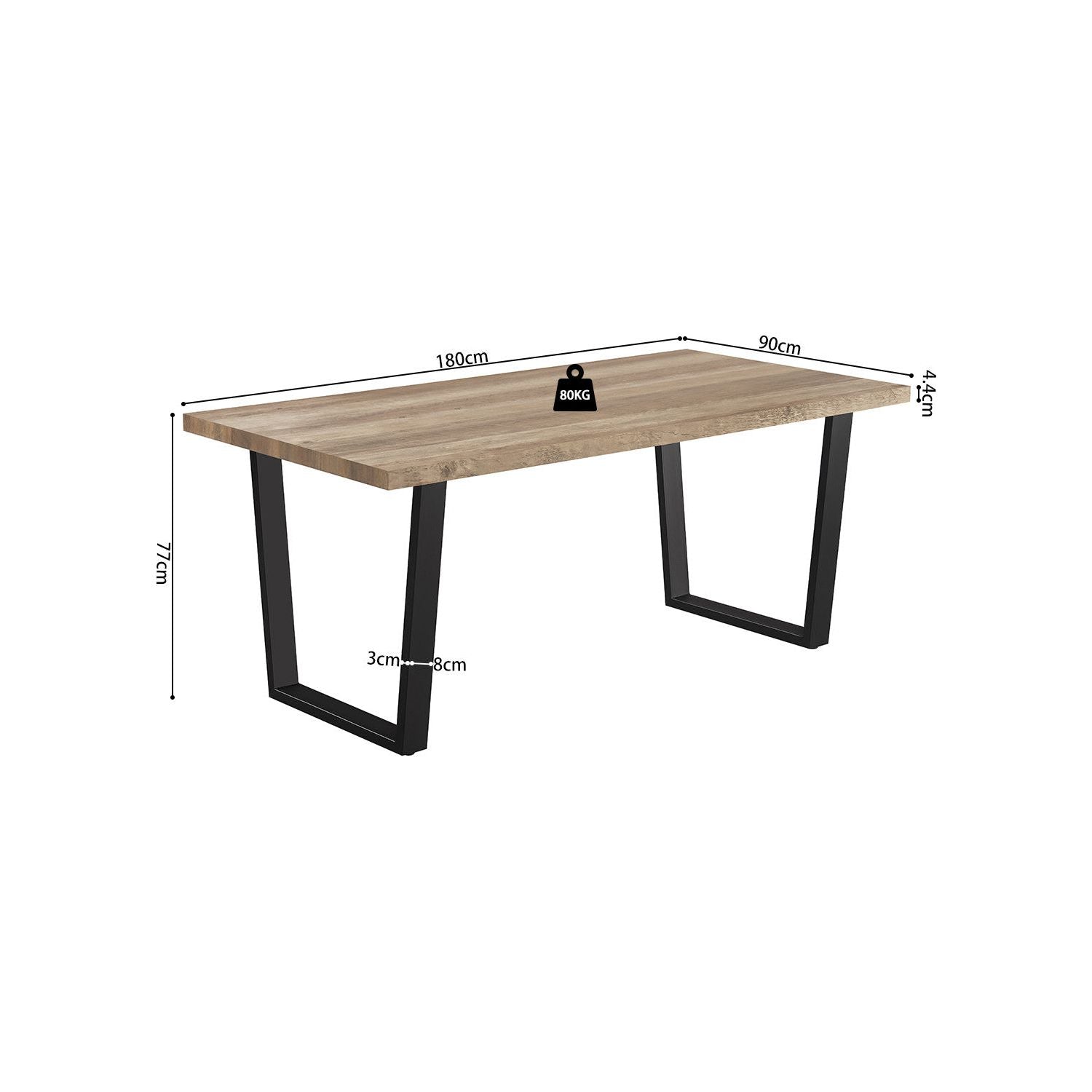 Eettafel Armin - OUTLET