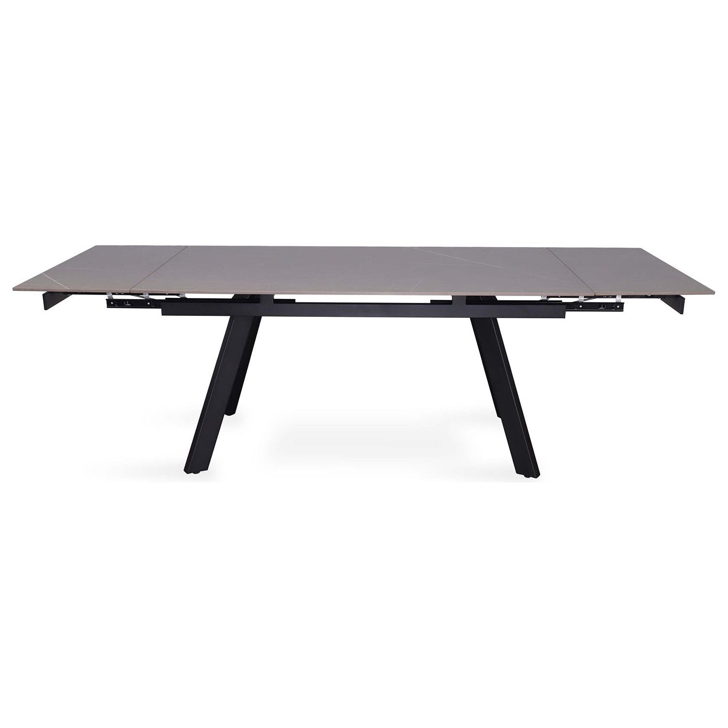 Uitschuifbare Eettafel Hera - Zwart