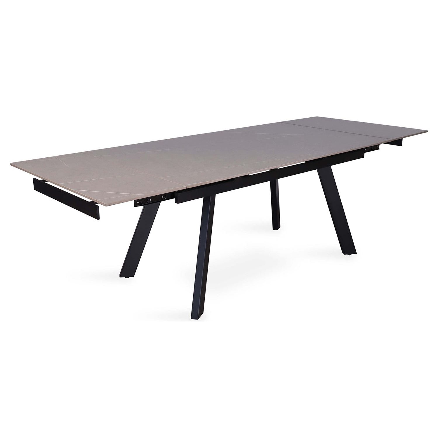 Uitschuifbare Eettafel Hera - Grijs - OUTLET