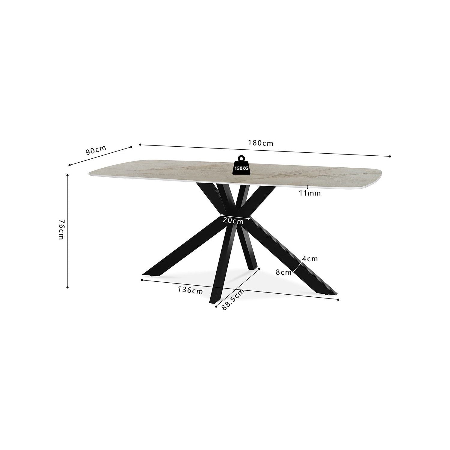 Eettafel Apollo - Shakespeare