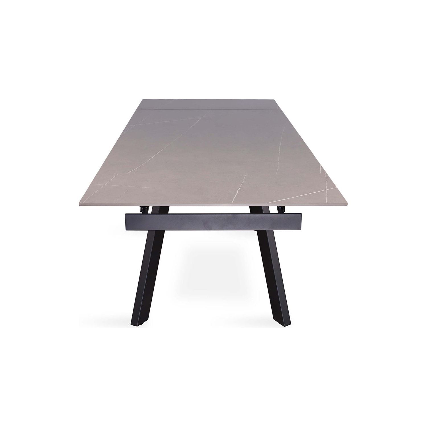 Uitschuifbare Eettafel Hera - Grijs - OUTLET