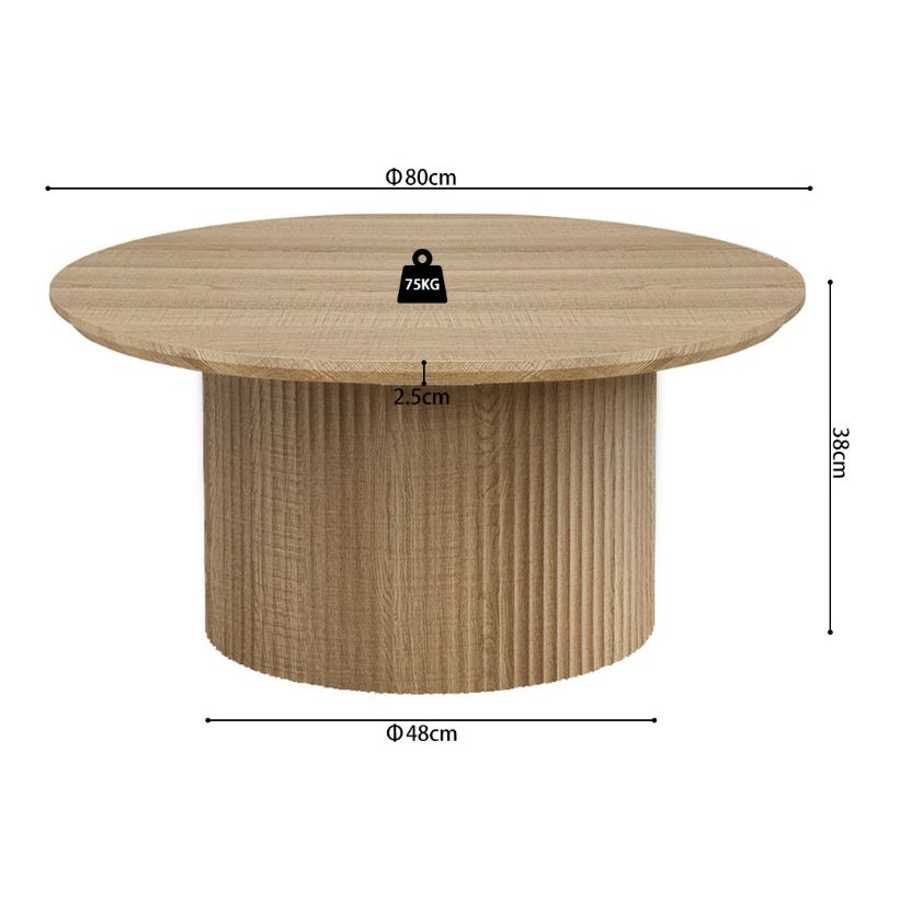 Salontafel Lagos 80 D