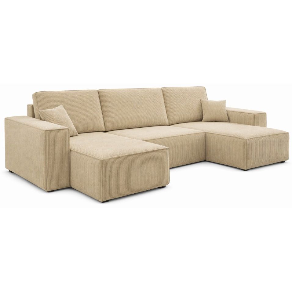 Hoeksalon Anna-U-bed