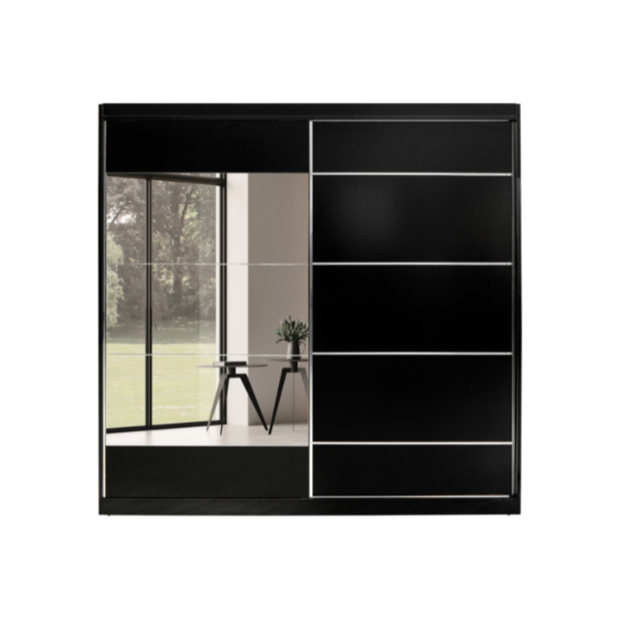 Schuifdeurkast Heras 200cm