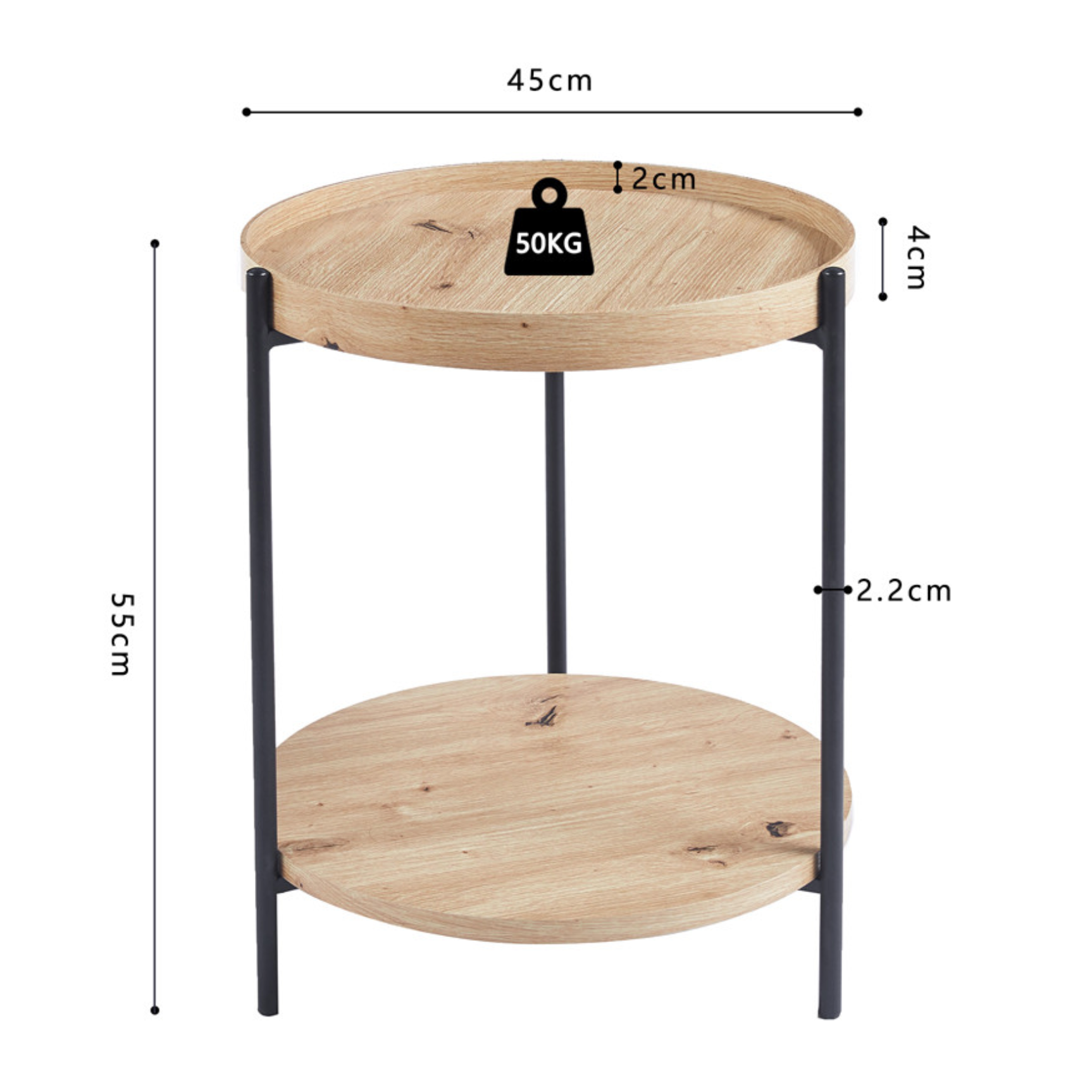 Salontafel Dalina 45