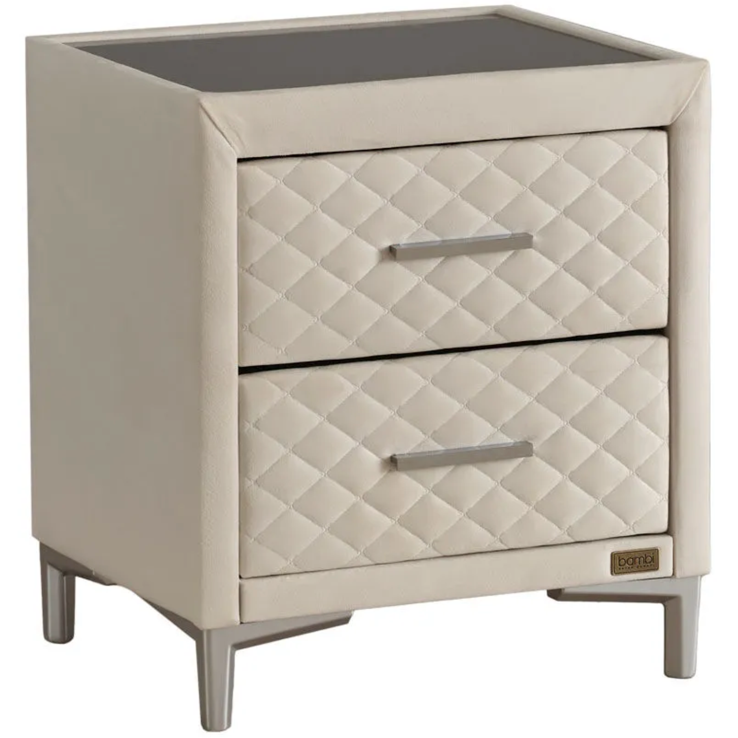 Nachttafel Bambi Thermo Control W - GLASS