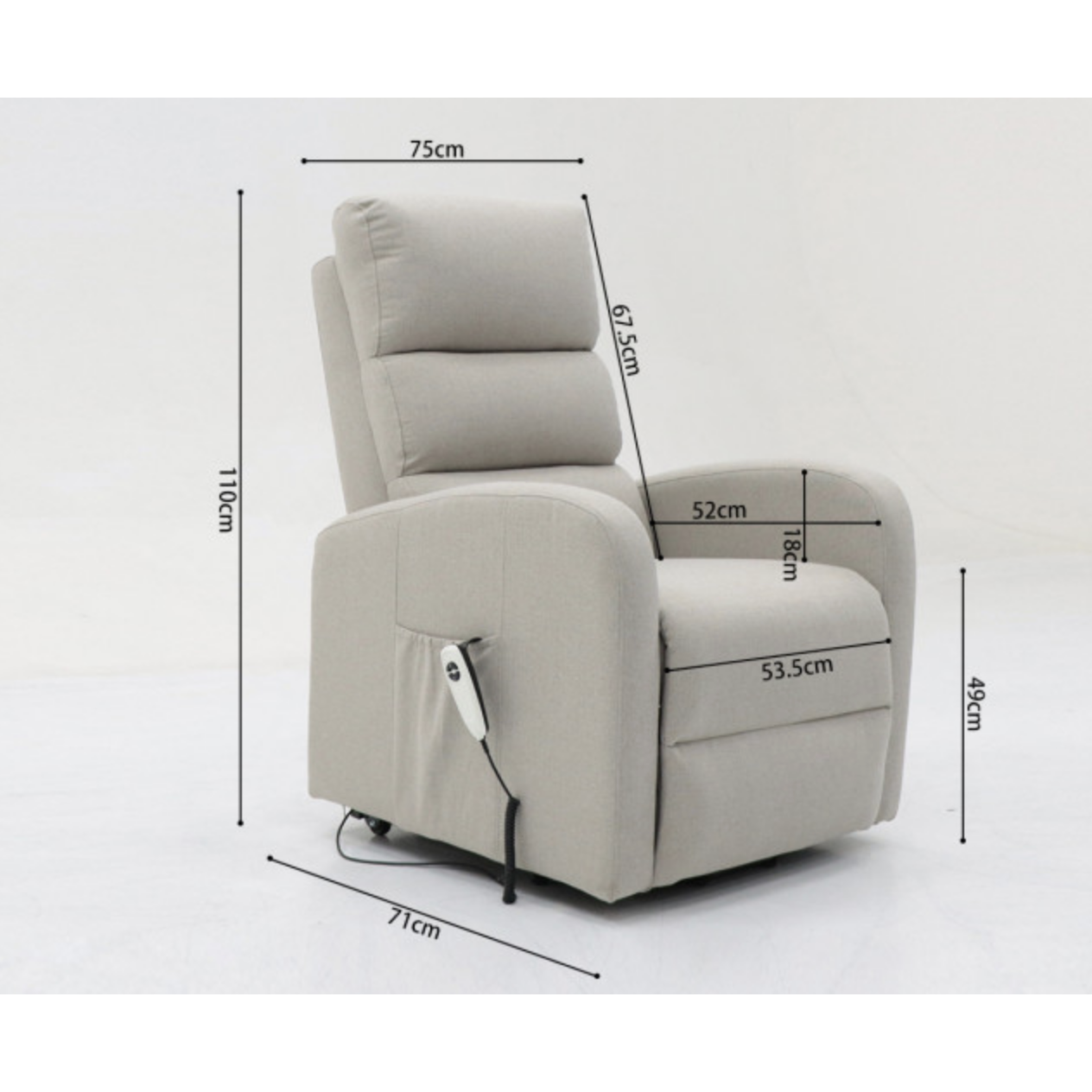 Relax E-Brugge - Lichtgrijs