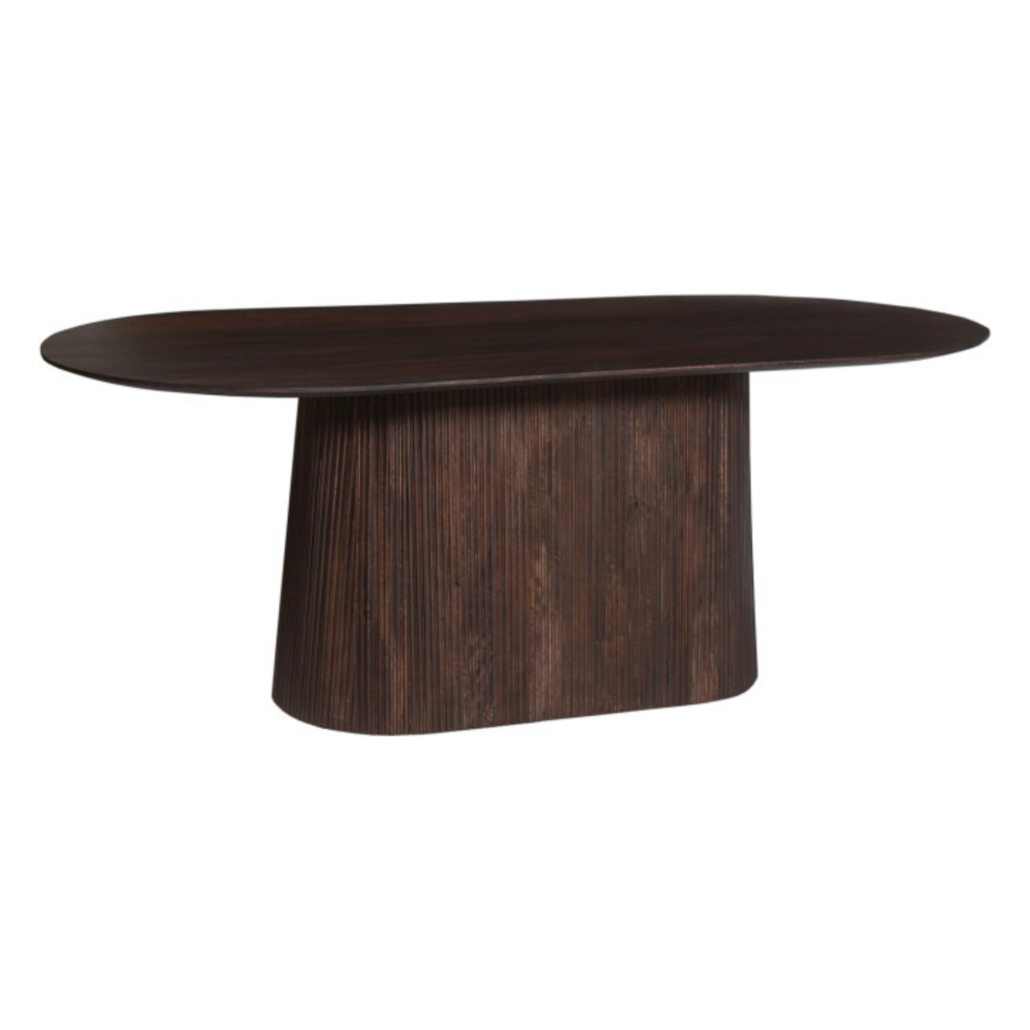 Eettafel Miguel - Donkerbruin