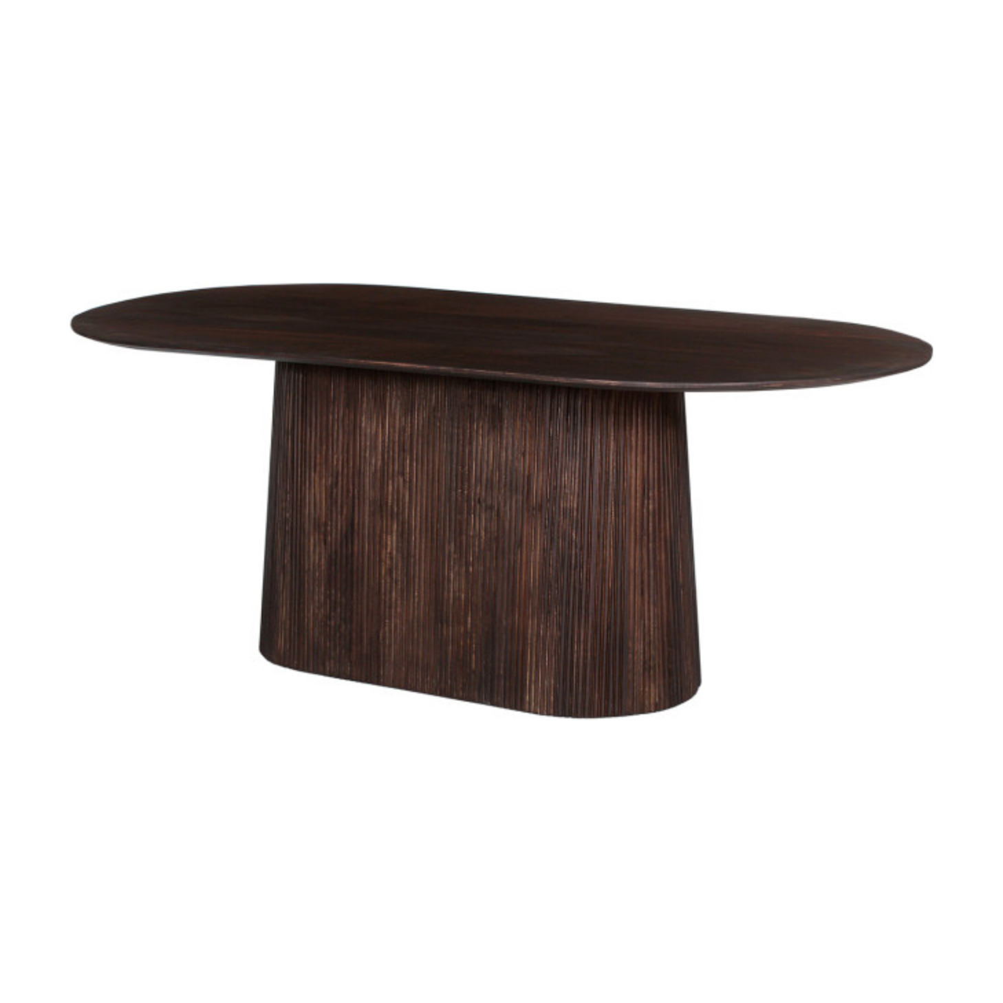 Eettafel Miguel - Donkerbruin