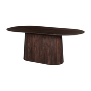 Eettafel Miguel - Donkerbruin