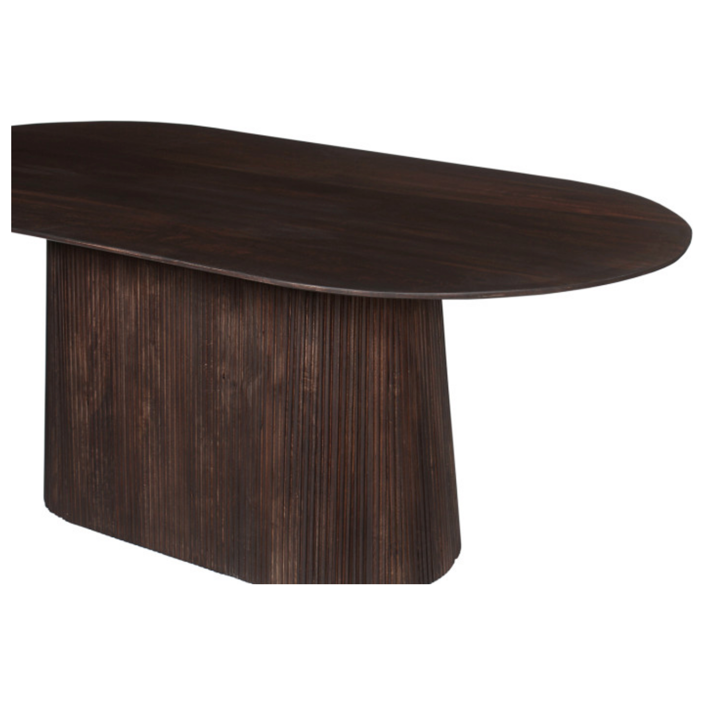 Eettafel Miguel - Donkerbruin