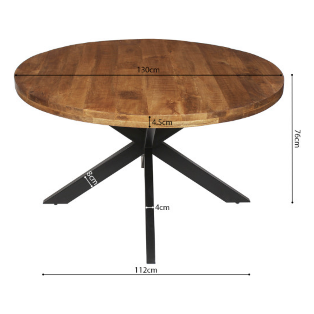 Ronde eettafel Maria - Mango