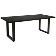 Eettafel Nicola 180CM - Zwart - OUTLET