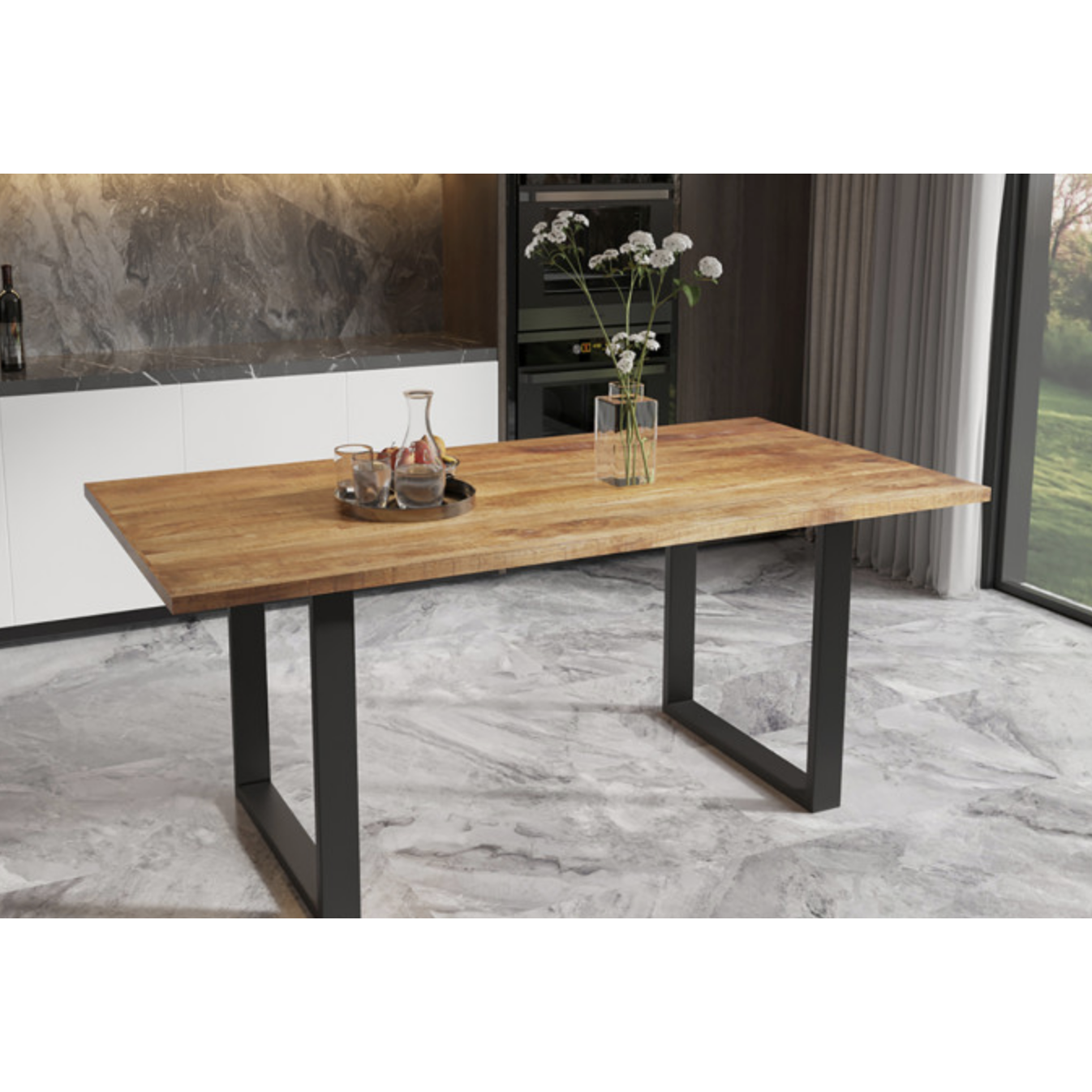Eettafel Nicola 200CM - Mango - OUTLET