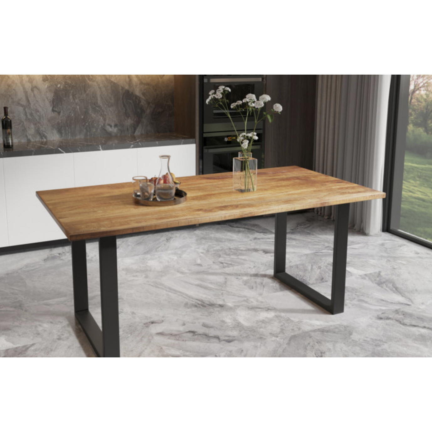 Eettafel Nicola 200CM - Mango - OUTLET