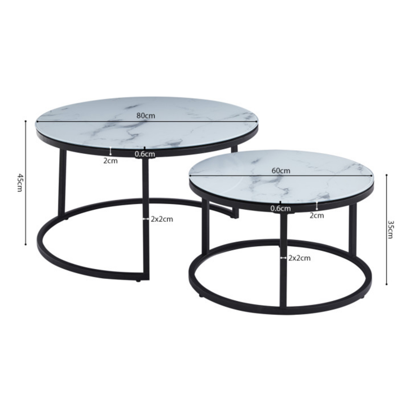 Salontafel Boston W