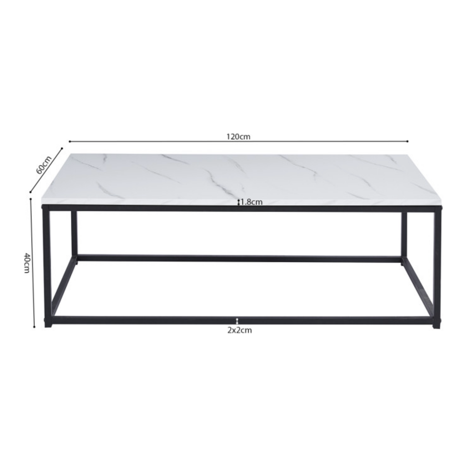 Salontafel Dallas W