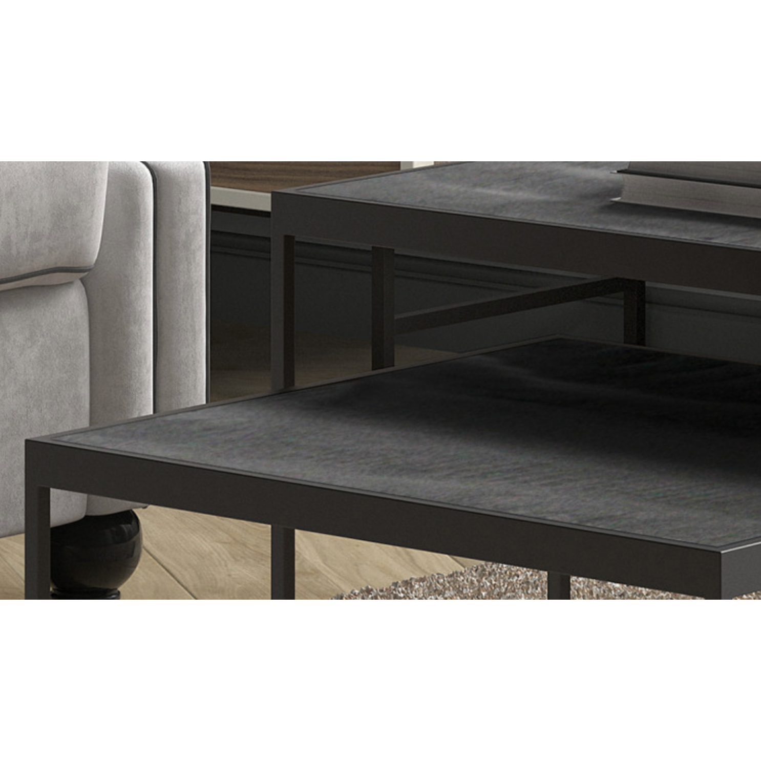 Salontafel Quinn - Zwart