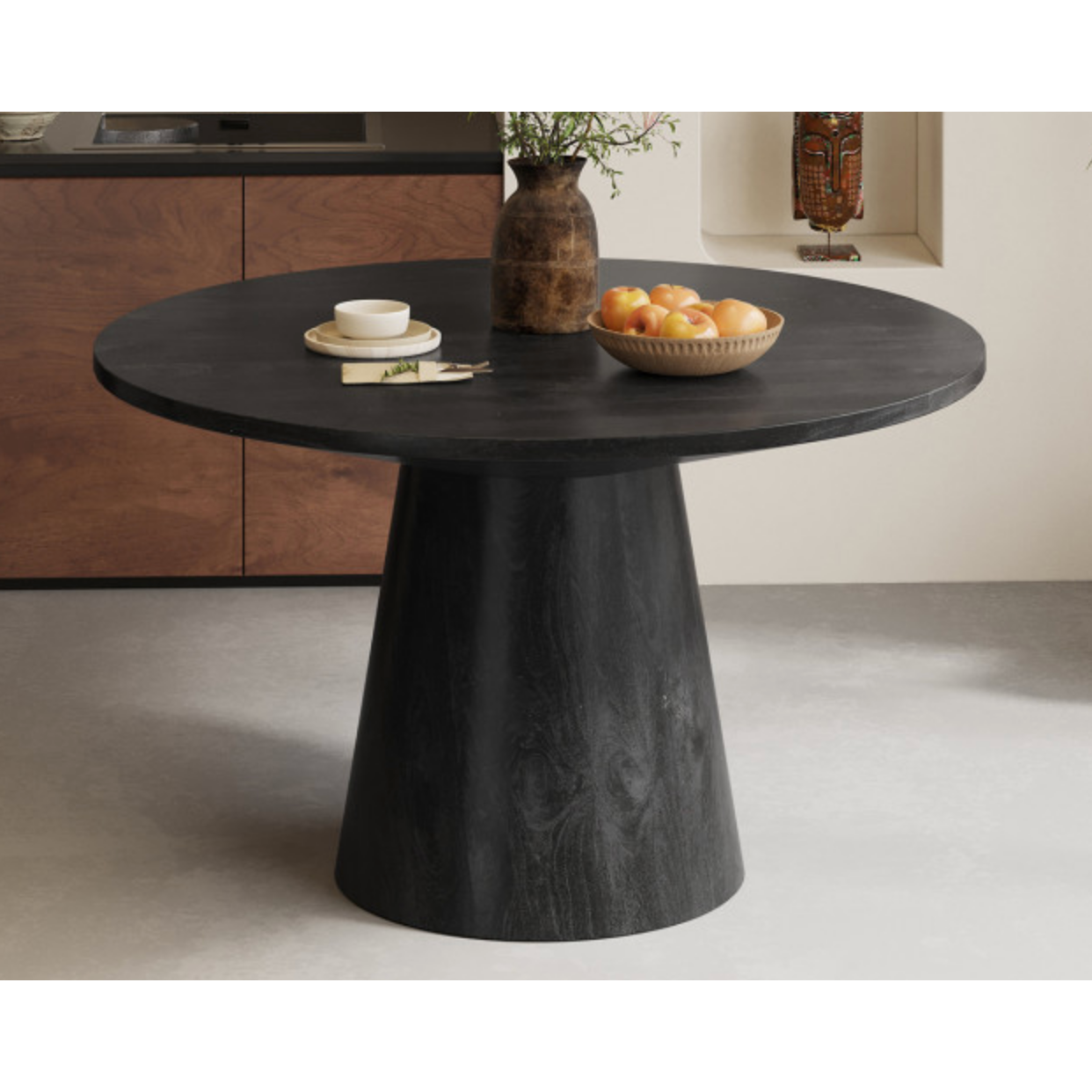 Ronde eettafel Tommy - Zwart