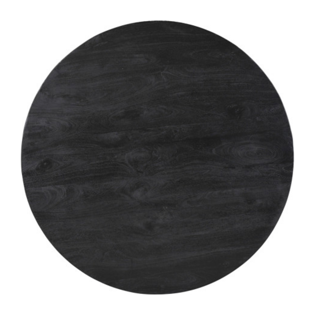 Ronde eettafel Tommy - Zwart