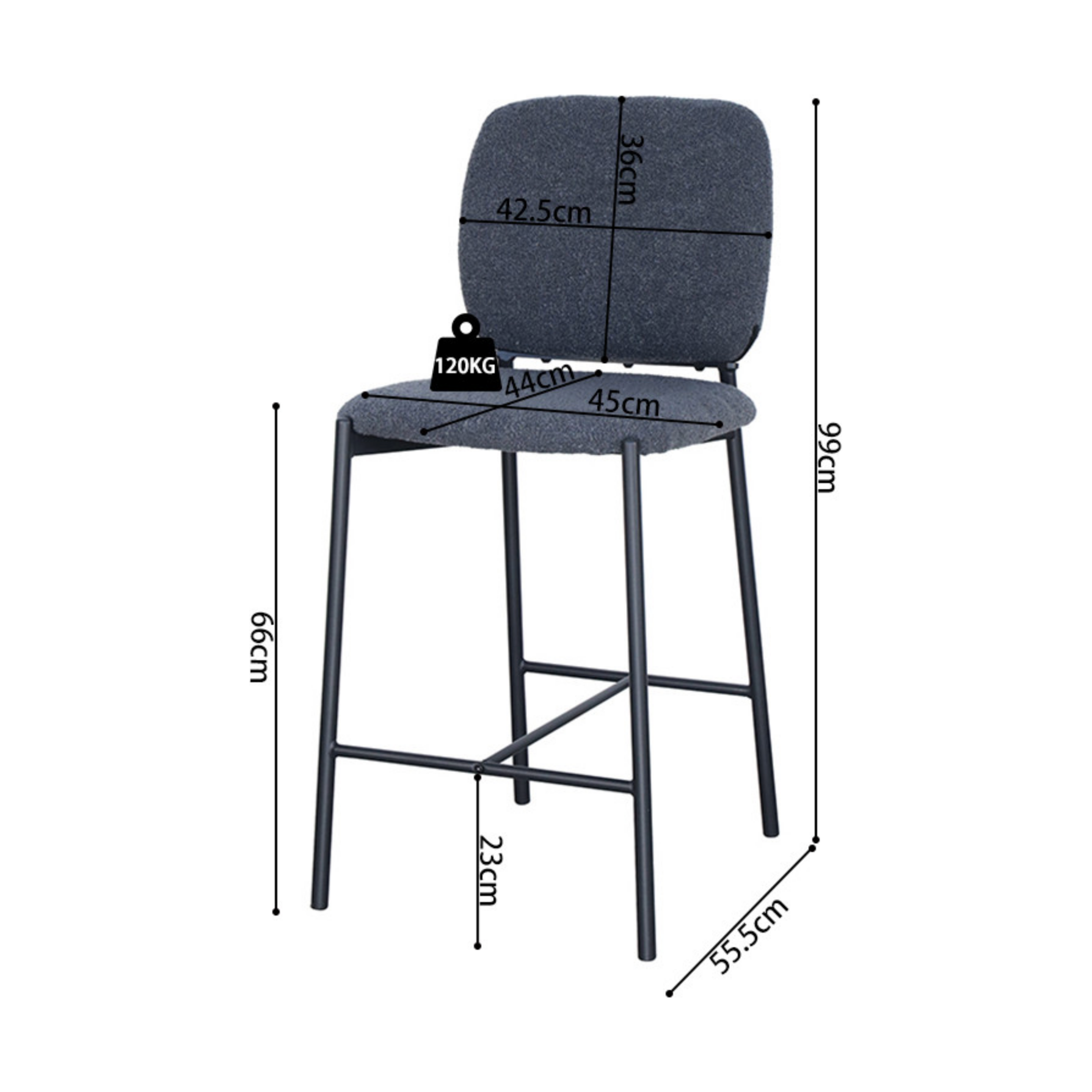 Counterstoel Sophia - OUTLET