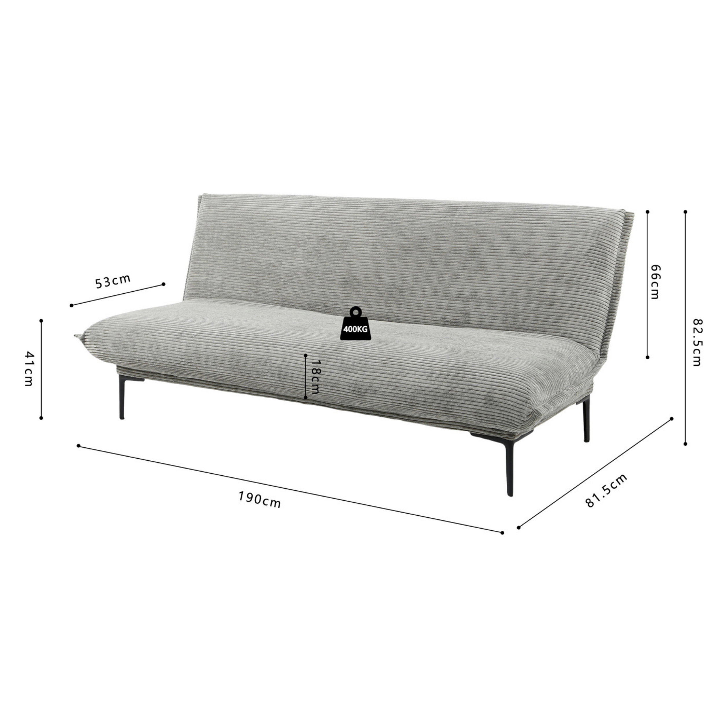 Slaapbank Alisa - OUTLET