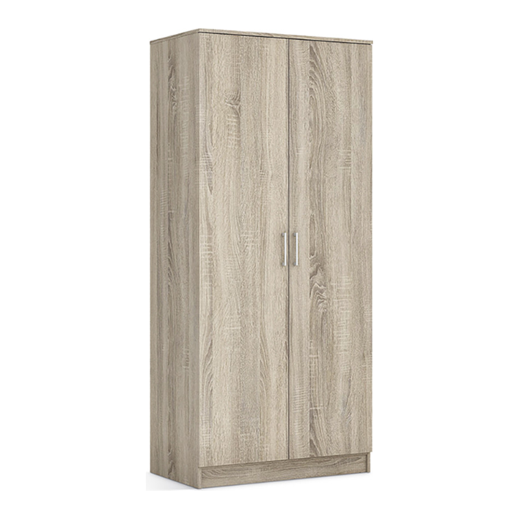 Kleerkast Ray 2-deur 80cm