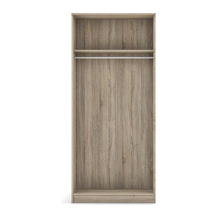 Kleerkast Ray 2-deur 80cm