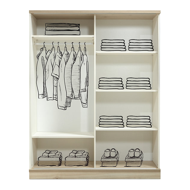 Schuifdeurkast Suden 150cm