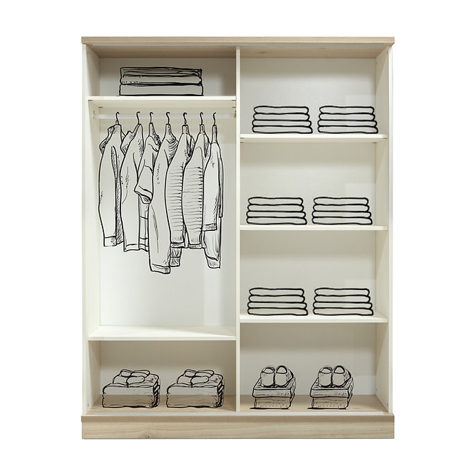 Schuifdeurkast Suden 180cm