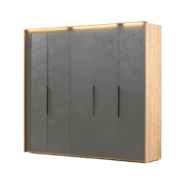 Kleerkast Milano A 5-deur