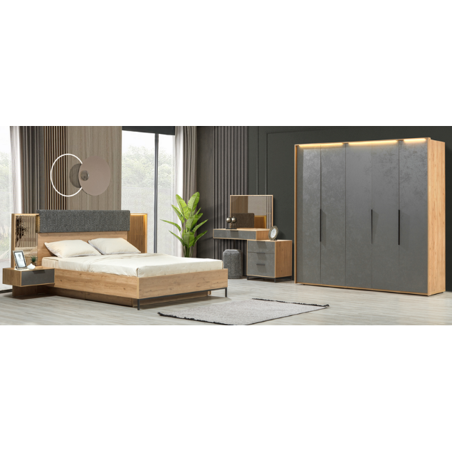 Kleerkast Milano A 5-deur