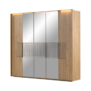 Kleerkast Milano S 5-deur