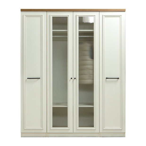 Kleerkast Rose 4-deur