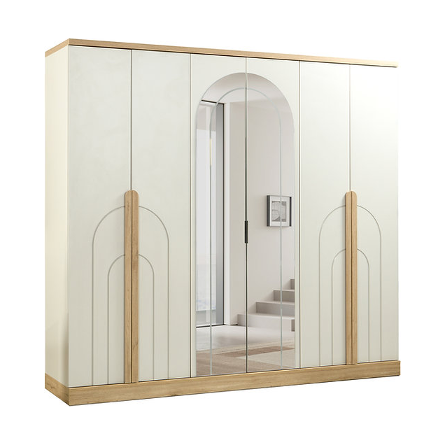 Kleerkast Bohemian 6-deur