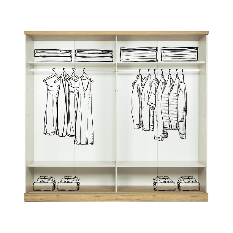 Schuifdeurkast Bohemian