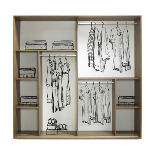 Schuifdeurkast Loren