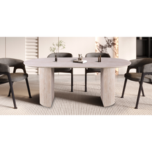 Afbeelding in Gallery-weergave laden, Eettafel Lagos - Travertin