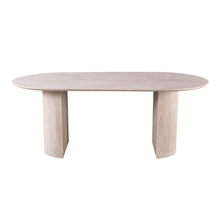 Afbeelding in Gallery-weergave laden, Eettafel Lagos - Travertin