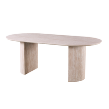 Afbeelding in Gallery-weergave laden, Eettafel Lagos - Travertin