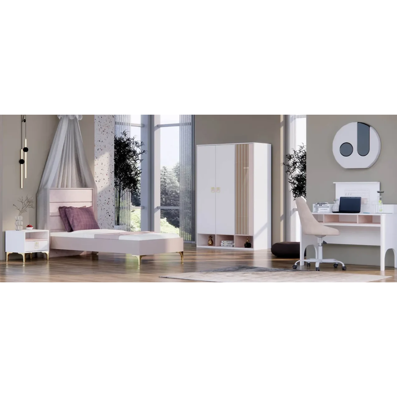 Kinderkamer Rosa