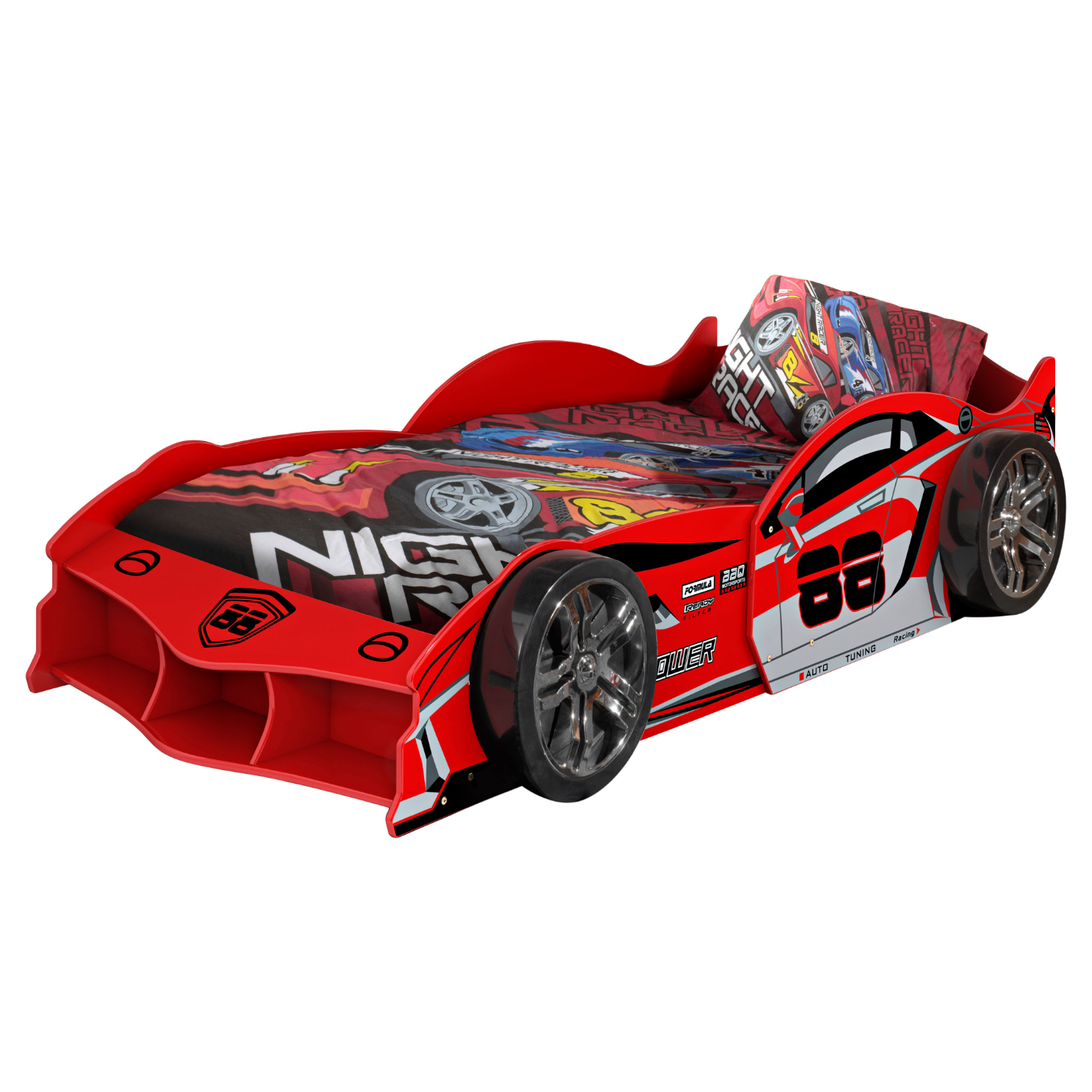 Autobed Max - Rood