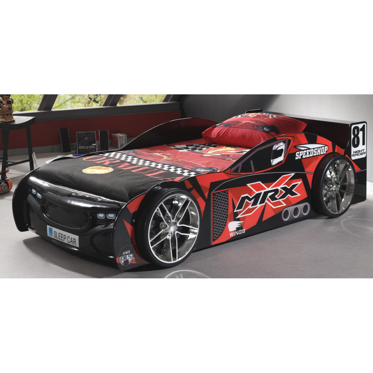 Autobed Mrx - Zwart
