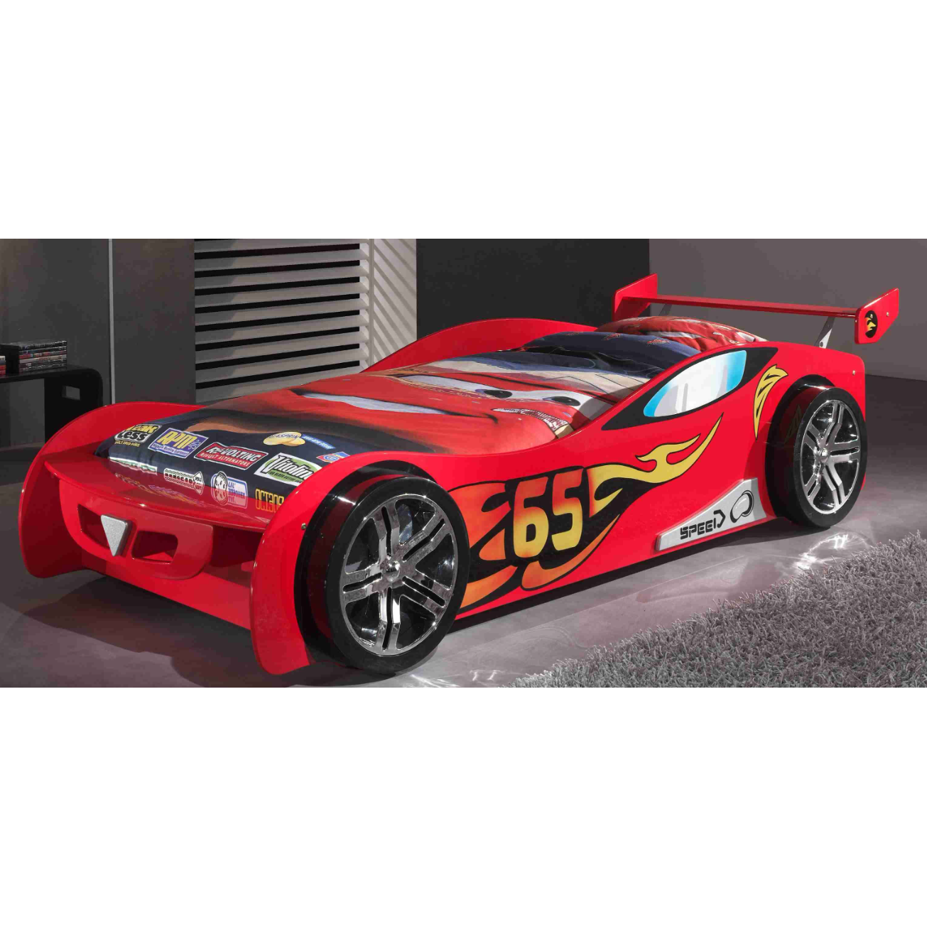 Autobed Lemans - Rood