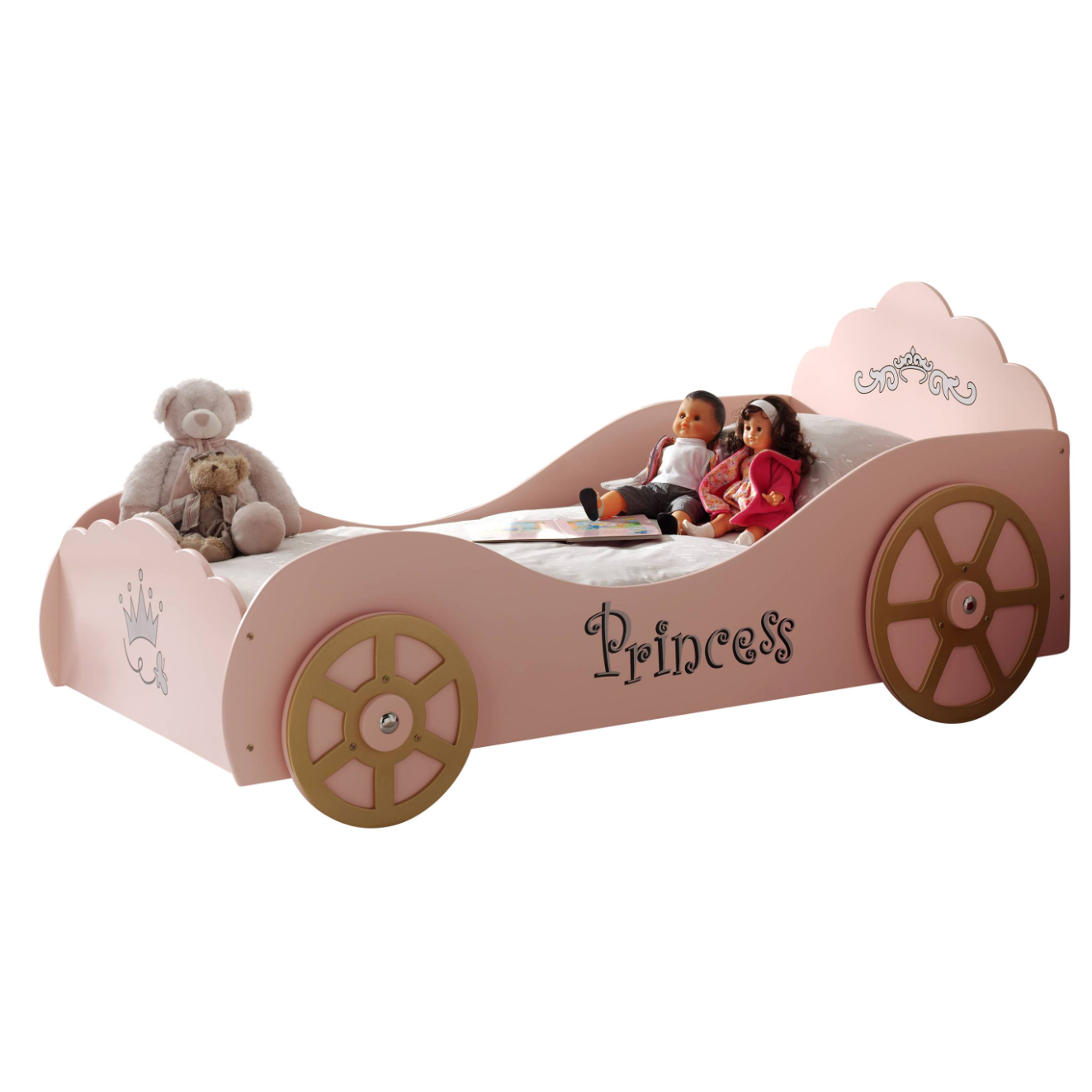 Autobed Princess - Roze